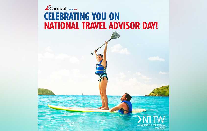 Carnival celebrates travel advisors with a webinar Travelweek