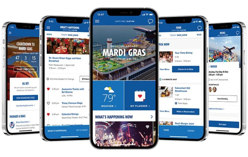 Carnival's HUB app gets enhanced F&B features, health and safety updates