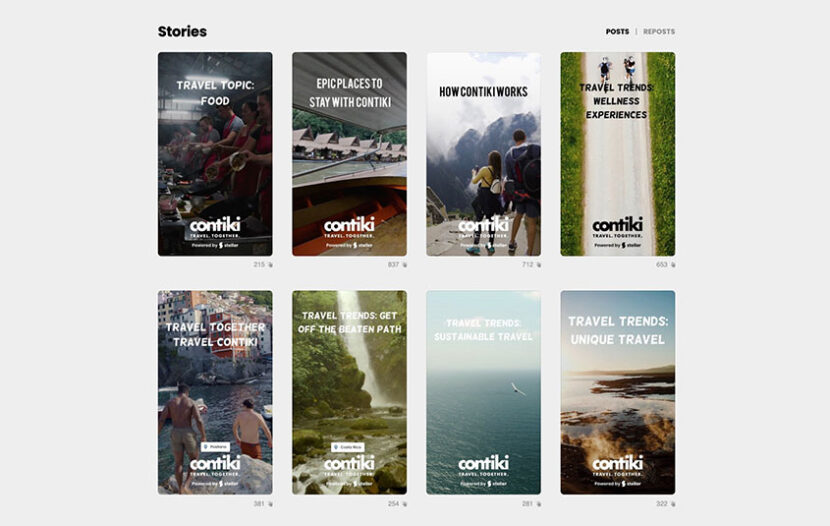Contiki launches new collection of digital stories
