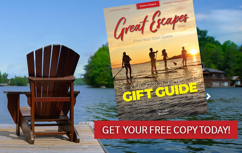 Resorts of Ontario's 2021 Great Escapes Guide now available