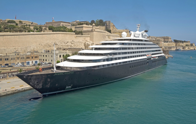 Scenic Eclipse to sail brand new voyages in Europe & Med in 2022/2023