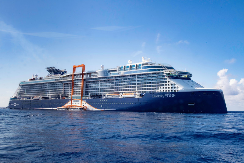 #HopeFloats: Celebrity Edge becomes first ship to sail from a U.S. port in 15 months
