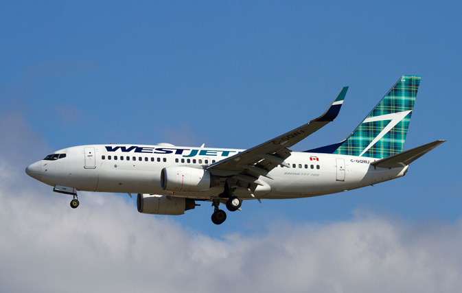 WestJet extends schedule reductions through end of March