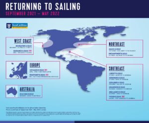 Royal Caribbean’s full fleet to return by spring 2022