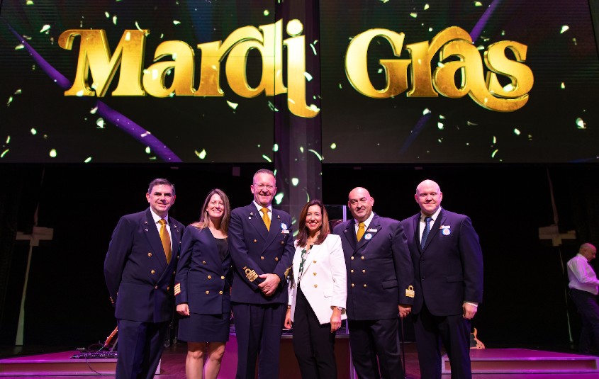Carnival’s Justin French is just back from a cruise on Mardi Gras, here’s what he had to say