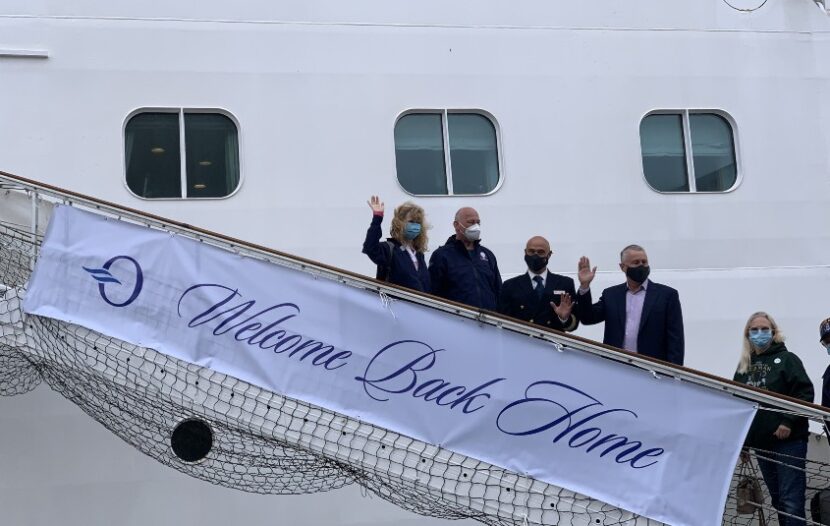 Oceania Cruises resumes operations with the Marina