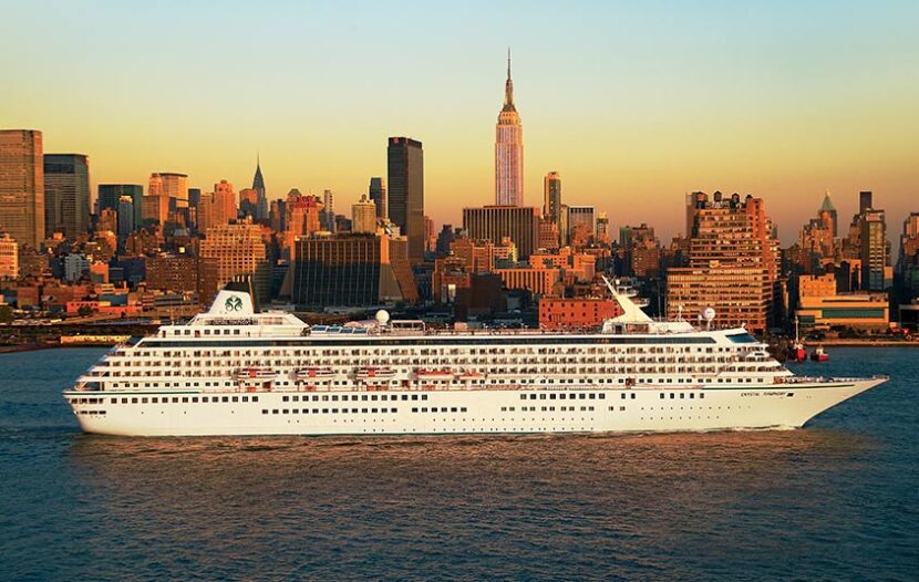 Crystal resumes sailings from New York City