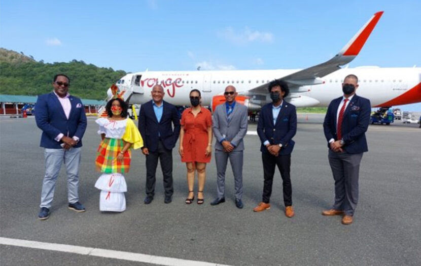 Saint Lucia welcomes back Air Canada Rouge, with more airlines to come