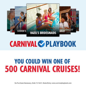 500 cruises up for grabs with Carnival’s new game for agents