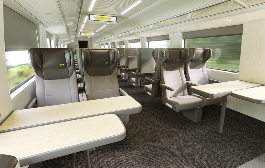 New-look VIA Rail trains mark the beginning of a new era for rail travel on the Quebec City - Windsor corridor