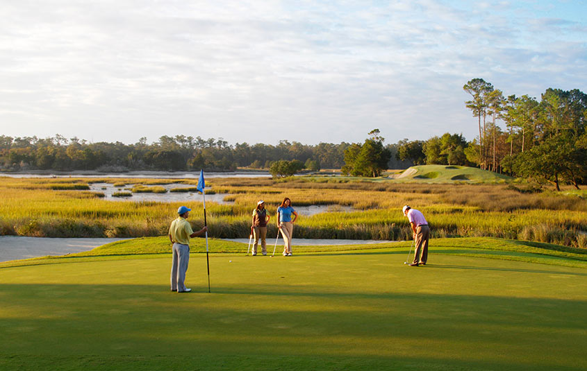 Bring your golf clubs - and your appetite - to historic South Carolina