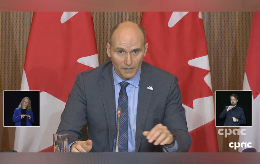Federal ministers including Health Minister Jean-Yves Duclos are expected to provide an update on border measures today starting at 1 p.m. EST.