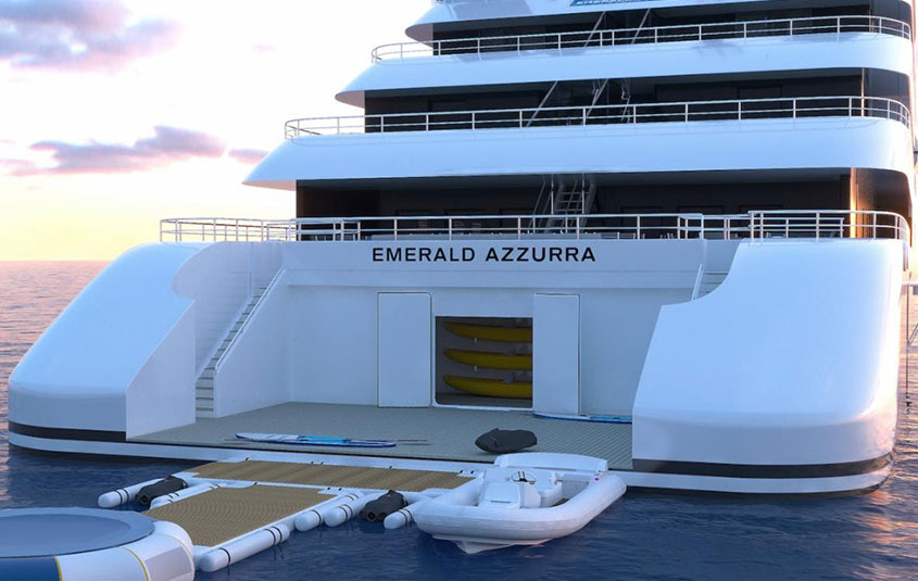 Emerald Azzurra welcomes its first guests onboard