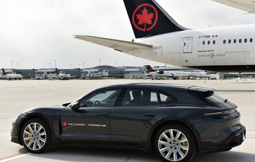 Air Canada brings back Chauffeur Service in partnership with Porsche
