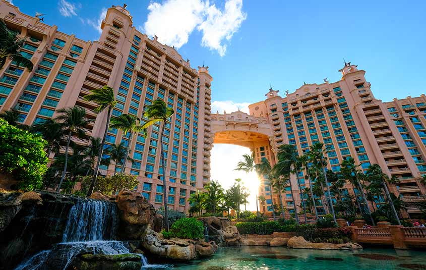 Atlantis Paradise Island has agent rates and an enhanced site for its trade partners