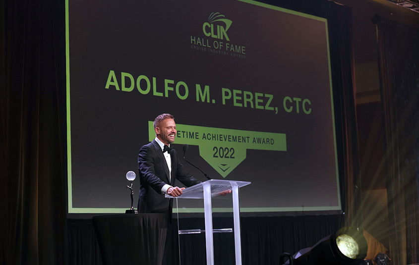 Carnival Cruise Line’s Adolfo Perez inducted into CLIA’s Hall of Fame