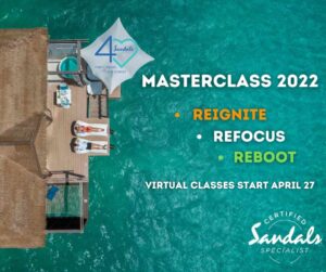 Register now for Sandals’ online Masterclass sessions