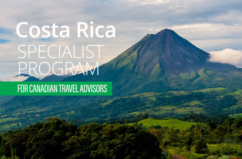 Register now for the Costa Rica Specialist Program with chance to win a gift card