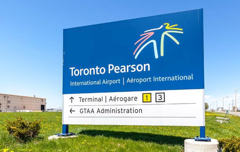 Pearson Airport creates new infographic to help travellers navigate system