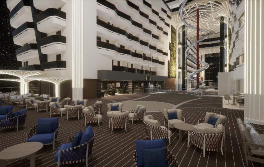 Here’s a sneak peek at the MSC World Europa, coming this winter