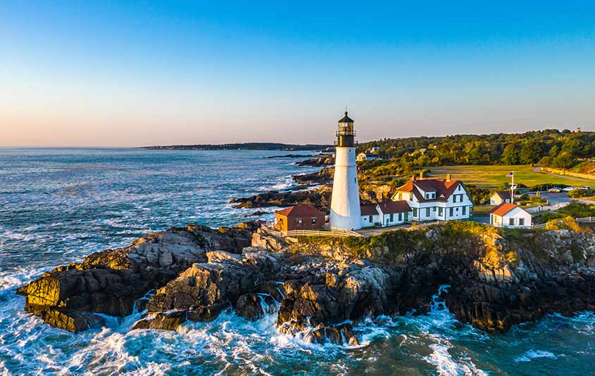 travel from portland maine to bar harbor