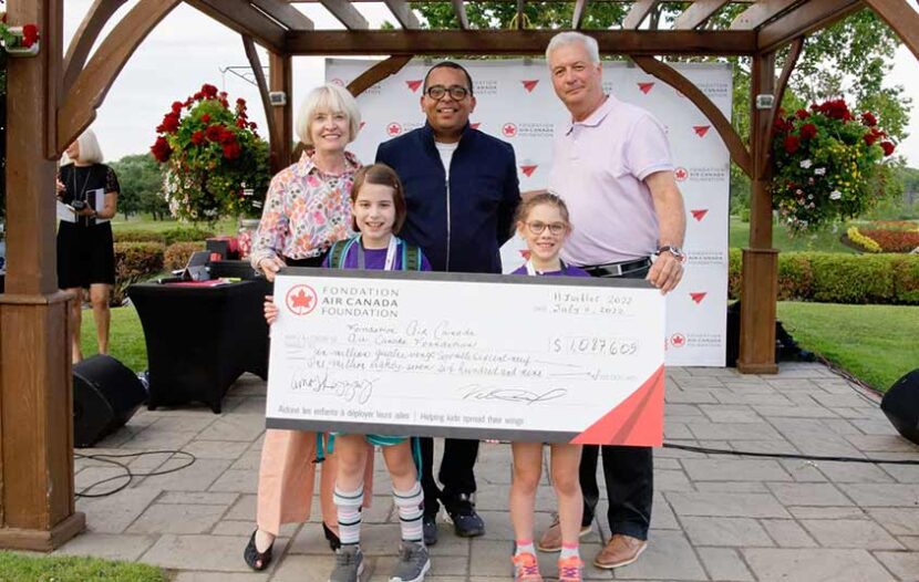 Air Canada Foundation’s 10th annual charity golf tournament raises $1,087,609