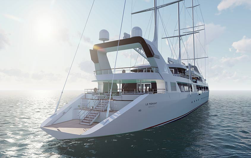 PONANT to debut refitted sailing yacht next month