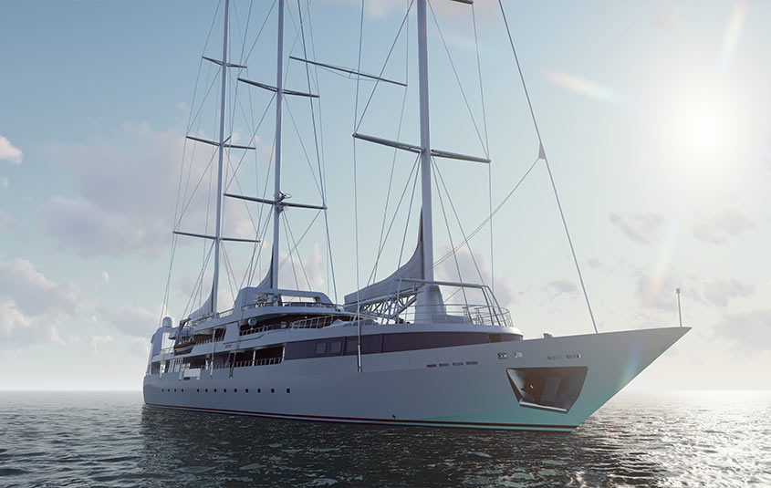 PONANT to debut refitted sailing yacht next month