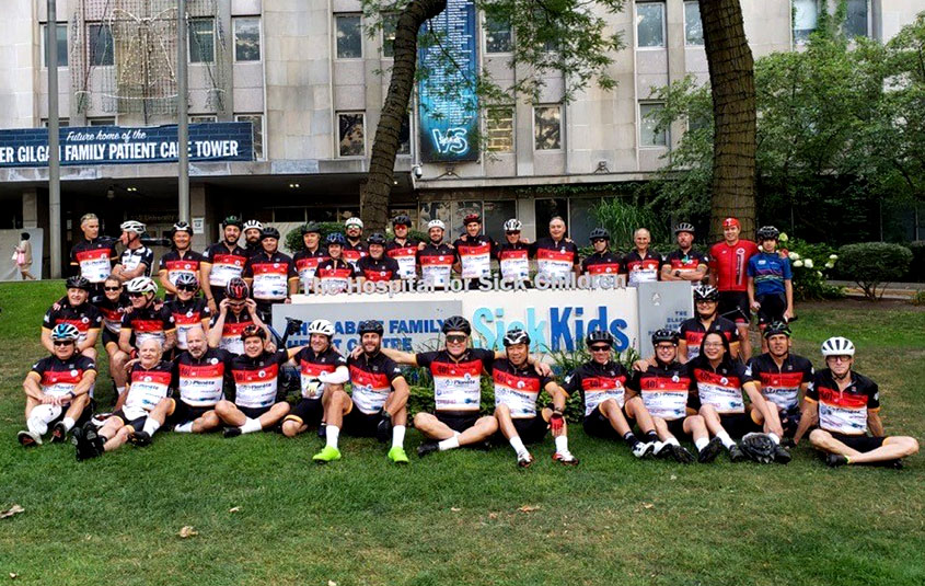 ACV helps raise thousands of dollars at the 401 Bike Challenge