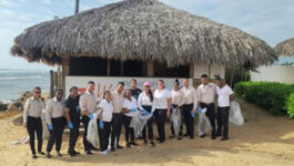 Blue Diamond Resorts pitches in with beach cleanings