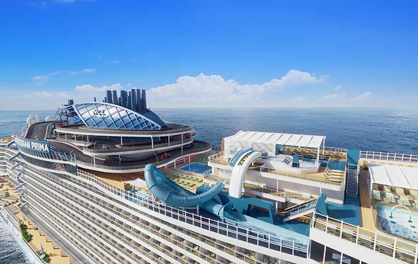 NCL christens the Norwegian Prima ahead of September launch