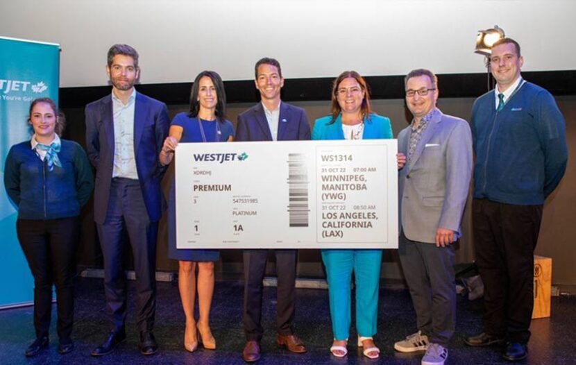 WestJet to launch direct flights between Winnipeg and Los Angeles
