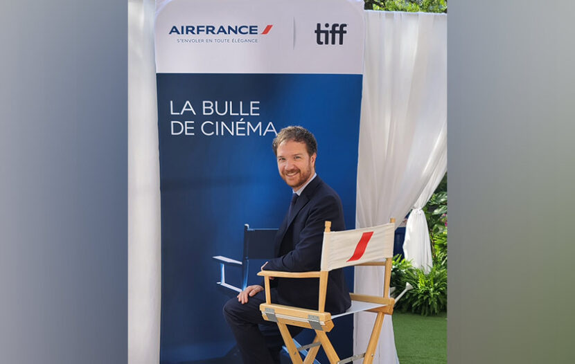 TIFF sets the stage for the debut of Air France-KLM Canada’s new GM, Jean-Eudes de La Bretèche