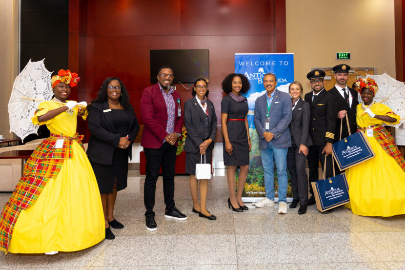 Antigua & Barbuda celebrate return of Air Canada Rouge