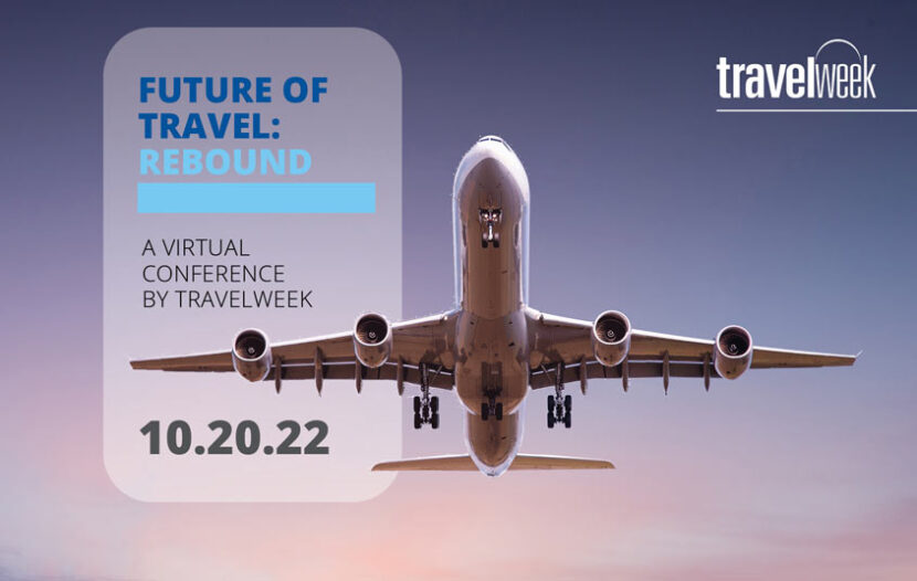 Get ready for ‘Future of Travel: Rebound’, taking place today starting at 1 p.m. EDT