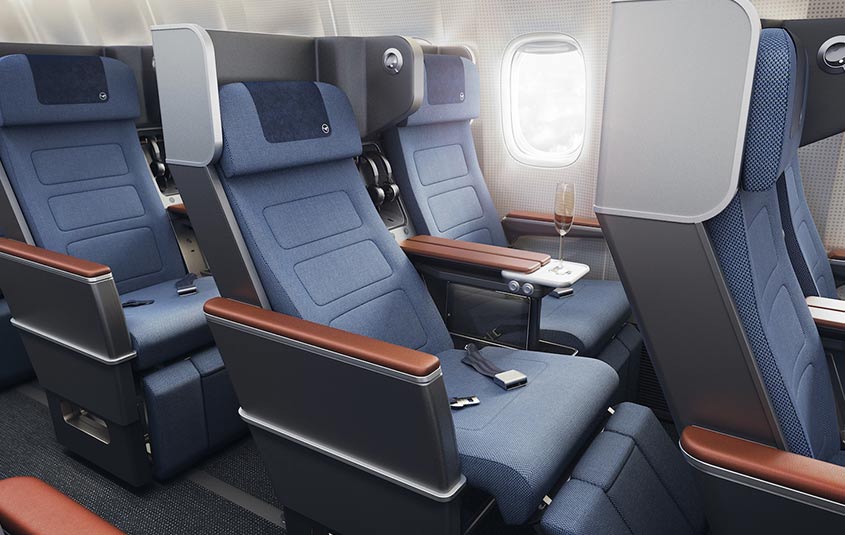 Upgraded product in all cabins with Lufthansa Group’s ‘Allegris’ initiatve