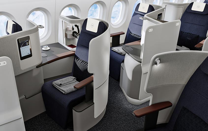 Upgraded product in all cabins with Lufthansa Group’s ‘Allegris’ initiatve