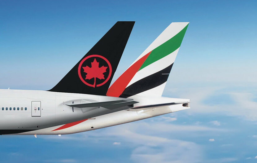 Air Canada and Emirates codeshare partnership takes off