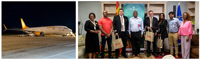 Grenada welcomes Air Canada and Sunwing service