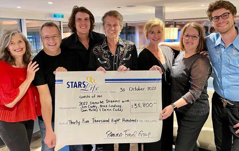Stewart Travel Group’s charity fundraising hits a high note