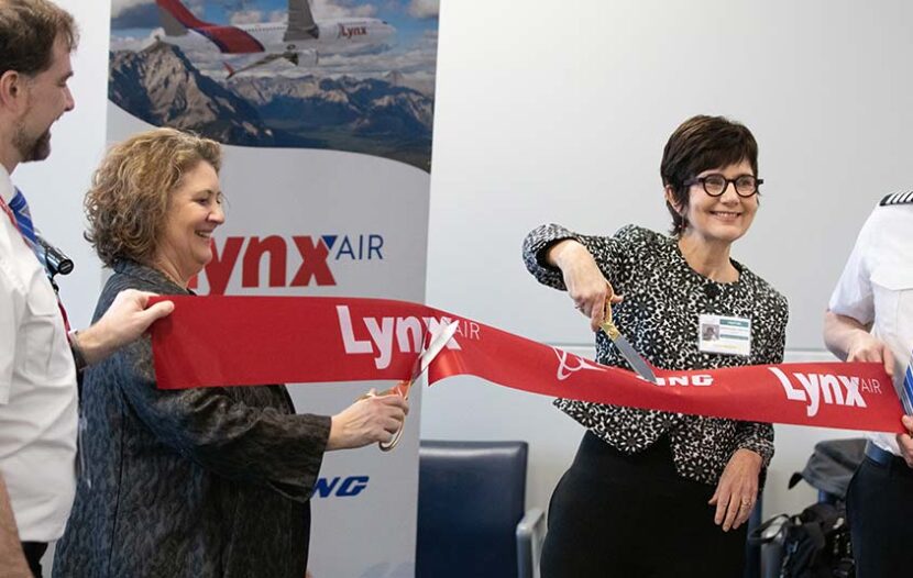 Lynx’s first U.S. flight takes off from Toronto