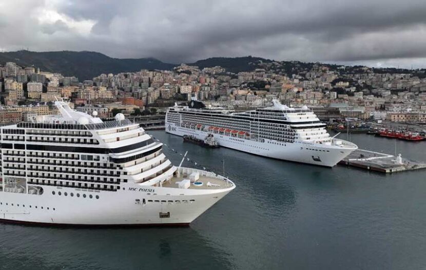 Two MSC ships depart on world cruises on the same day