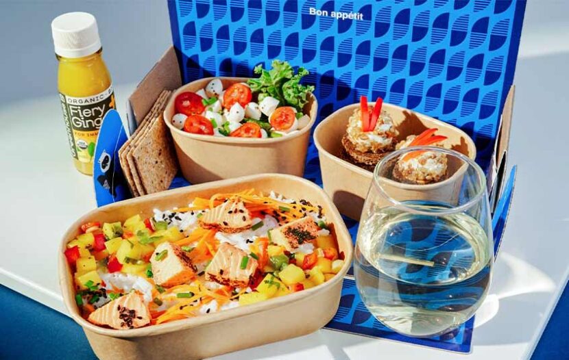 Porter’s new premium in-flight service anchored by Canadian brands