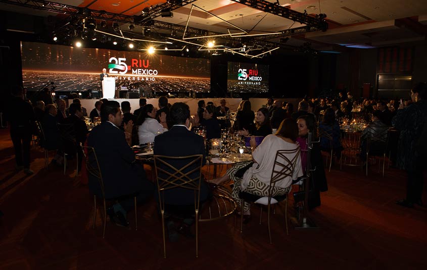 The hotel chain hosted a huge celebration earlier this week at the Riu Plaza Guadalajara hotel