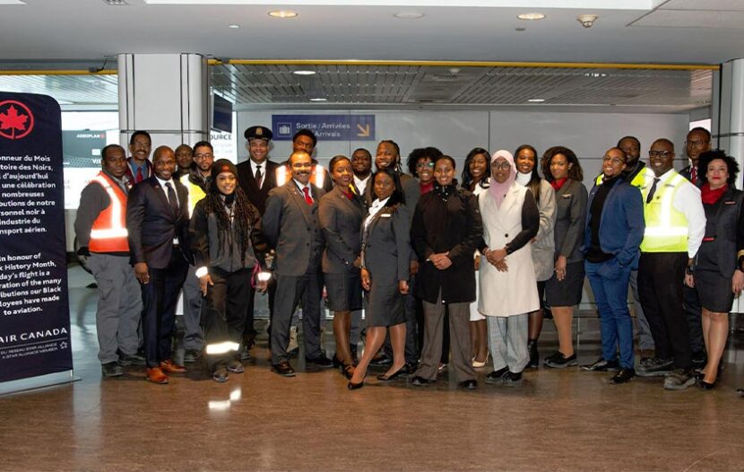 Air Canada wraps Black History Month with celebration flight