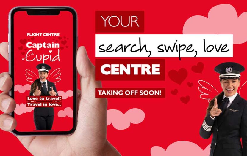 Swipe left and fall in love with Flight Centre’s new matchmaking app