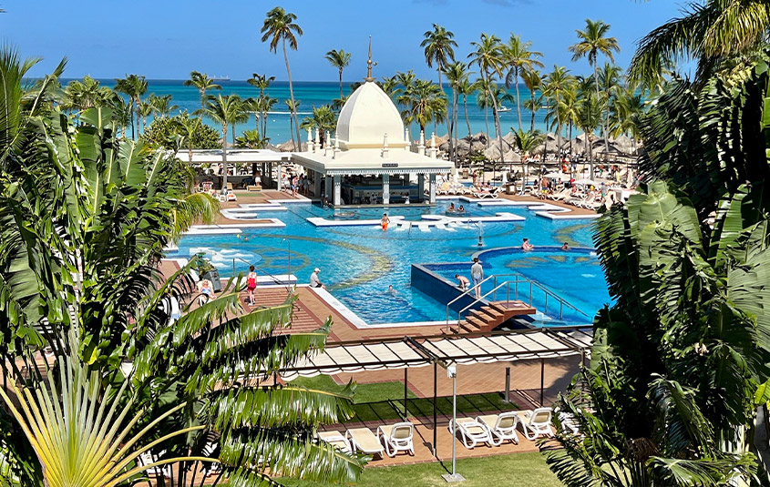 No distractions from quality family time at Riu Palace Aruba