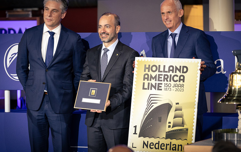On deck with Holland America Line as it celebrates its 150th anniversary in Rotterdam