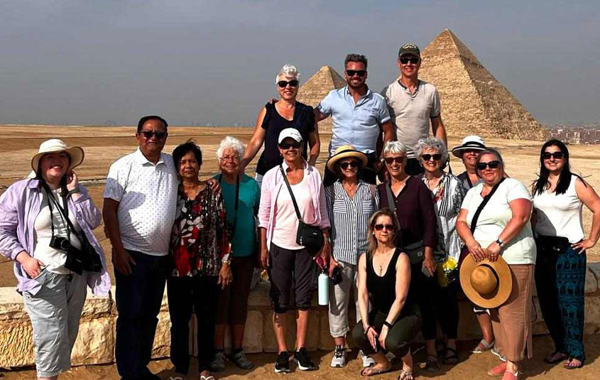 Highlights included the Pyramids of Giza and the Sphinx, the Egyptian Museum of Antiquities, and the National Museum of Civilization.