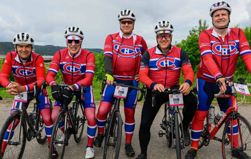 Giving back, with a twist: Marriott Canada team completes 1,000-km charity bike race
